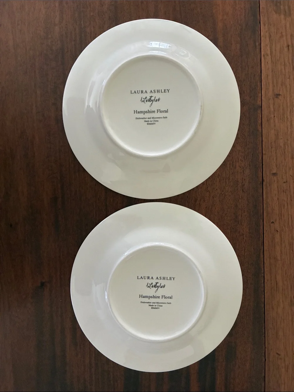 Set of 6 Laura Ashley Hampshire Floral Salad Plates